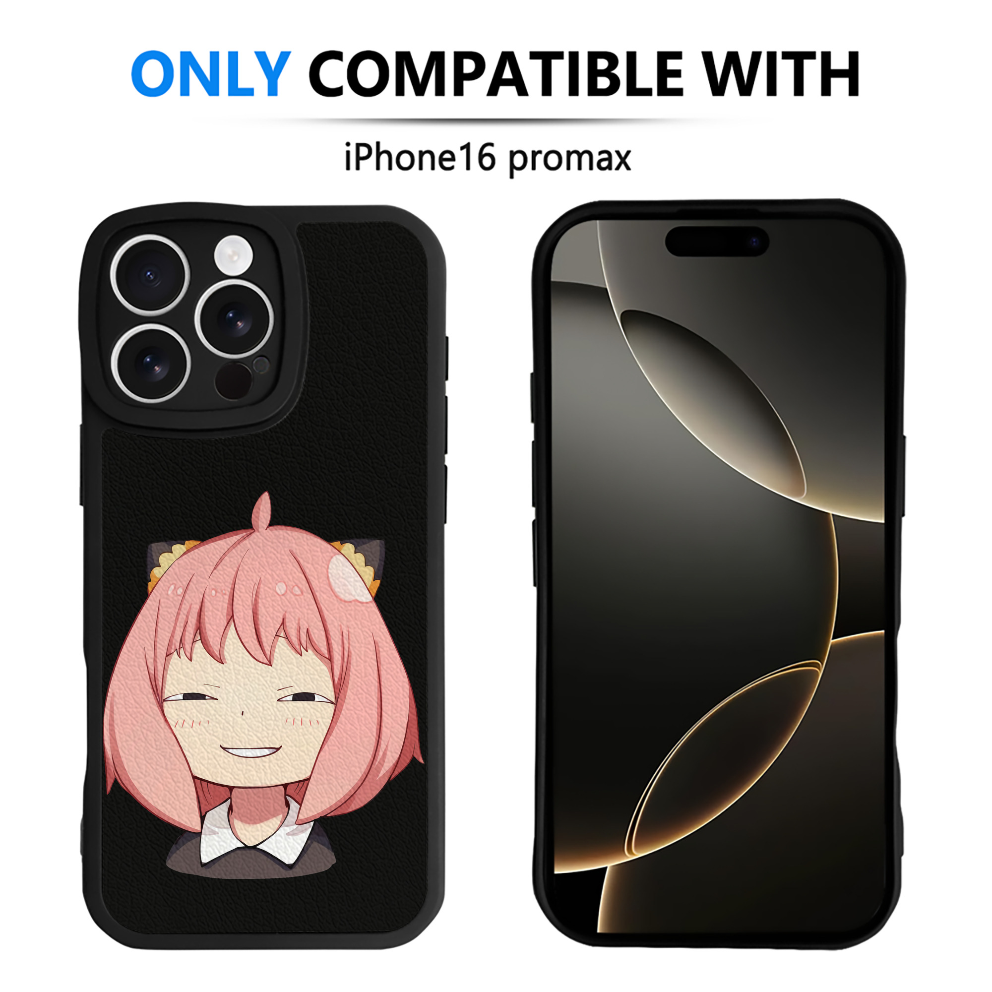 （画像用） SPY×FAMILY间谍家家酒 【iPhone 16シリーズ対応】シリコンスマホケース（レザー調） 材質：シリコン